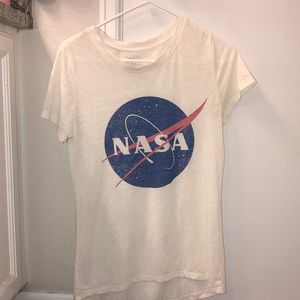 White NASA t-shirt